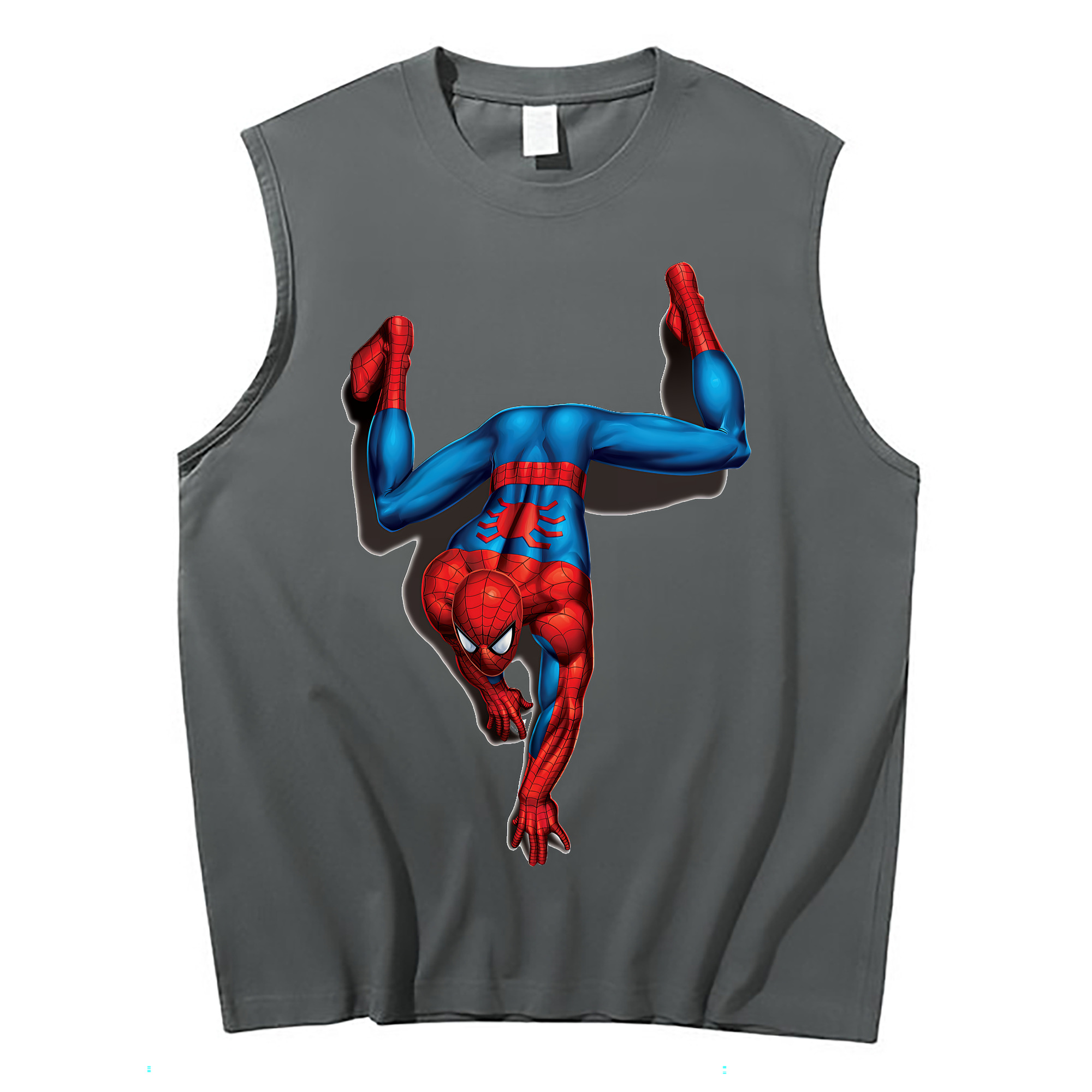 Spider Man スパイダーマン コットン100％タンクトップ（フロントプリント）